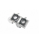 Lampy podtynkowe kwadratowe - Azzardo MINORKA WHITE/WHITE 1xGU10 Wpuszczana Biały AZ2801 - produkt 5