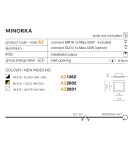 Lampy podtynkowe kwadratowe - Azzardo MINORKA WHITE/WHITE 1xGU10 Wpuszczana Biały AZ2801 - produkt 6
