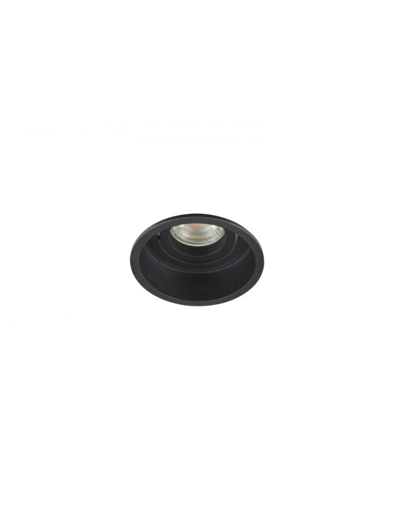 Lampy podtynkowe okrągłe - Azzardo TORRES GU10 BLACK 1xGU10 Wpuszczana Czarny AZ2683 - produkt kolory-swiatla.pl 1