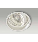 Lampy podtynkowe kierunkowe - Azzardo TORRES ES111 WHITE 1xES111 Wpuszczana Biały AZ2684 - produkt 1