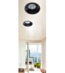Lampy podtynkowe kierunkowe - Azzardo TORRES ES111 BLACK 1xES111 Wpuszczana Czarny AZ2685 - produkt 2