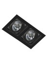 Azzardo SISTO 2 BLACK/BLACK 2xES111 Wpuszczana Czarny AZ2809