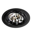 Lampy podtynkowe kierunkowe - Azzardo STAN BLACK/BLACK 1xES111 Wpuszczana Czarny AZ2811 - produkt 1