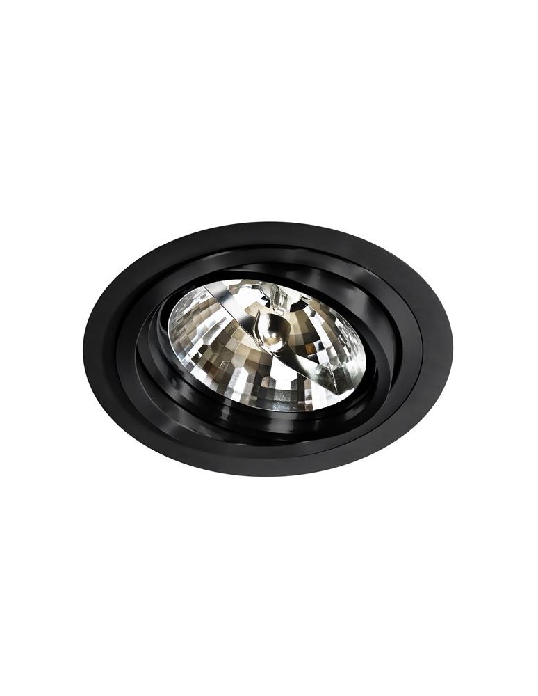 Lampy podtynkowe kierunkowe - Azzardo STAN BLACK/BLACK 1xES111 Wpuszczana Czarny AZ2811 - produkt kolory-swiatla.pl 1