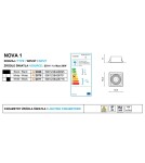 Lampy podtynkowe kierunkowe - Azzardo NOVA BLACK/BLACK 1xES111 Wpuszczana Czarny AZ2869 - produkt 3