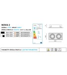 Lampy podtynkowe kierunkowe - Azzardo NOVA 2 WHITE/BLACK 2xES111 Wpuszczana Biały/Czarny AZ2877 - produkt 3