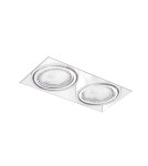 Kategorie produktów - Azzardo NOVA 2 GIPS WHITE/WHITE 2xES111 Wpuszczana Biały AZ2934 - produkt 1