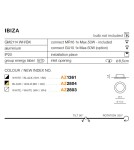 Lampy podtynkowe okrągłe - Azzardo IBIZA WHITE/WHITE 1xGU10 Wpuszczana Biały AZ2803 - product 2