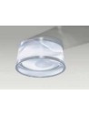 Azzardo UNA 3000K CHROME 1xLED Sufitowa Przeźroczysty IP44 AZ2772