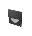 Oświetlenie stopni schodowych - Azzardo SANE 40 BLACK 1xLED Wpuszczana w Ścianę/Schodowa Czarny AZ2765 - product 1