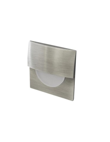 Azzardo SANE 40 NICKEL 1xLED Wpuszczana w Ścianę/Schodowa Nikiel AZ2767