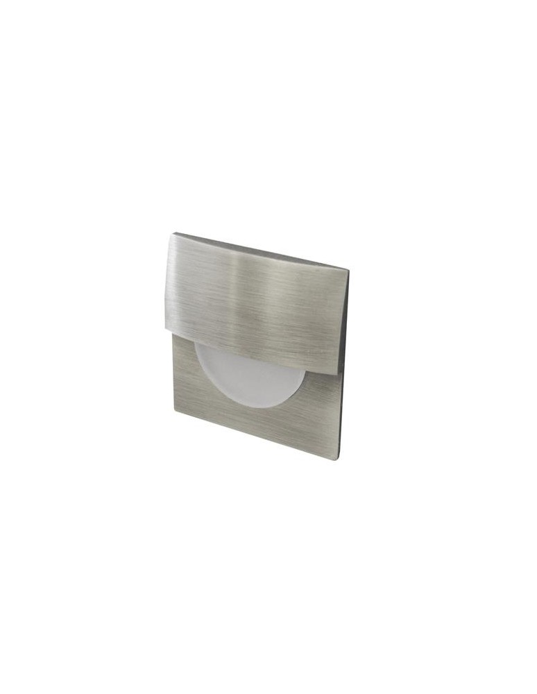 Kategorie produktów - Azzardo SANE 40 NICKEL 1xLED Wpuszczana w Ścianę/Schodowa Nikiel AZ2767 - produkt kolory-swiatla.pl 1