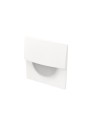 Azzardo SANE 60 WHITE 1xLED Wpuszczana w Ścianę/Schodowa Biały AZ2769