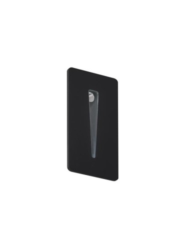 Azzardo RAGGIO BLACK 1xLED Wpuszczana w Ścianę Czarny IP54 AZ2964