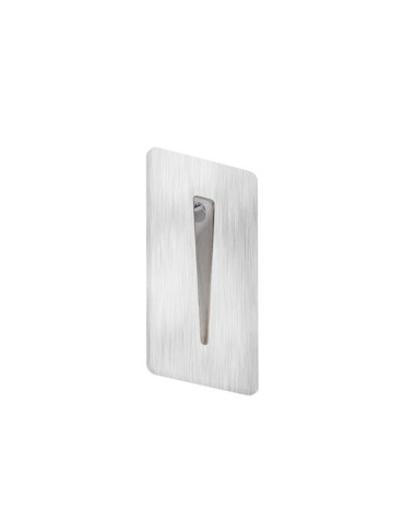 Azzardo RAGGIO SATIN NICKEL 1xLED Wpuszczana w Ścianę Nikiel Satynowy IP54 AZ2965