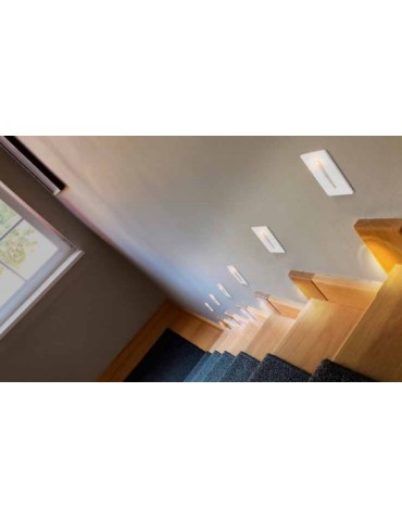 Azzardo RAGGIO SATIN NICKEL 1xLED Wpuszczana w Ścianę Nikiel Satynowy IP54 AZ2965 - produkt 2