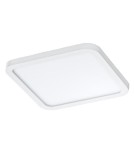 Lampy wpuszczane z kloszem hermetyczne - Azzardo SLIM 15 SQUARE 3000K IP44 WHITE 1xLED Wpuszczana Biały IP44 AZ2837 - product 1