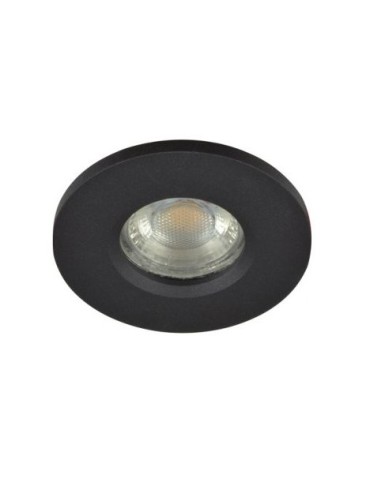 Azzardo IKA R IP65 BLACK 1xGU10 Wpuszczana Czarny IP65 AZ3017