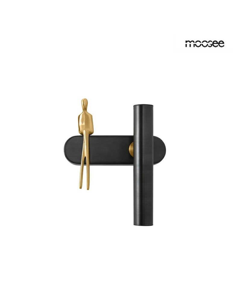 MOOSEE lampa ścienna BOY TUBE R czarna (MSE1501100480) MOOSEE lampa ścienna BOY TUBE R czarna (MSE1501100480)