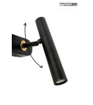 MOOSEE lampa ścienna BOY TUBE R czarna (MSE1501100480) MOOSEE lampa ścienna BOY TUBE R czarna (MSE1501100480)