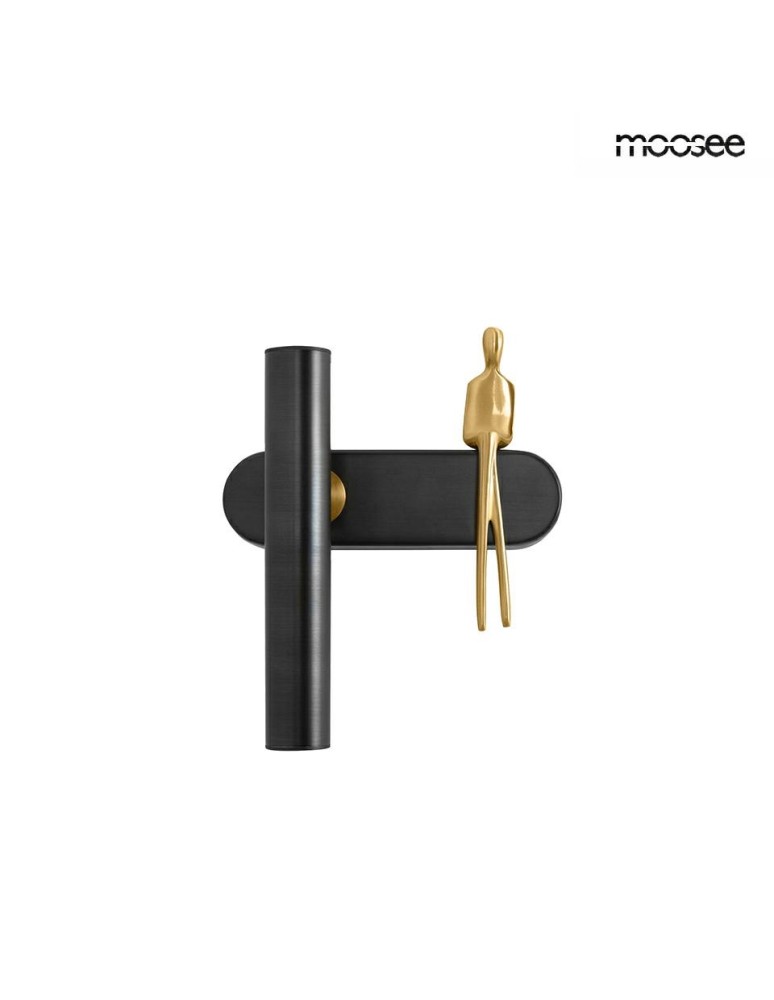 MOOSEE lampa ścienna BOY TUBE L czarna (MSE1501100482) MOOSEE lampa ścienna BOY TUBE L czarna (MSE1501100482)