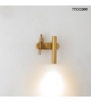 MOOSEE lampa ścienna BOY TUBE R złota (MSE1501100479) MOOSEE lampa ścienna BOY TUBE R złota (MSE1501100479)