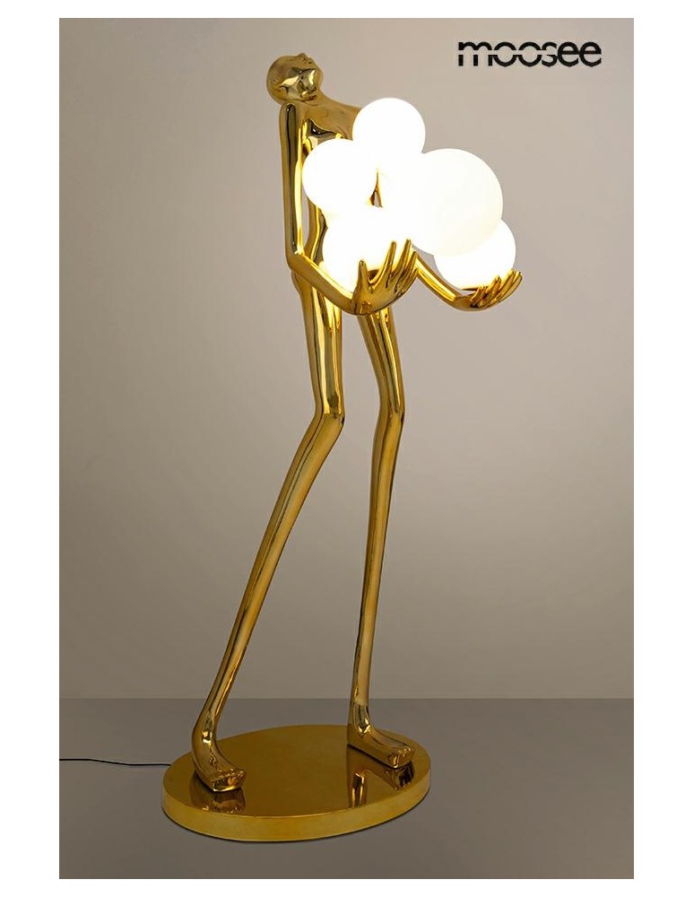 MOOSEE lampa podłogowa HUMAN GOLD PREMIUM (MSE1501100427) MOOSEE lampa podłogowa HUMAN GOLD PREMIUM (MSE1501100427)