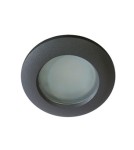 Lampy podtynkowe hermetyczne - Azzardo EMILIO 1 BLACK 1xGU10 Wpuszczana Czarny IP54 AZ0809 - product 1