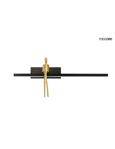 MOOSEE lampa ścienna BOY czarna (MSE1501100459)