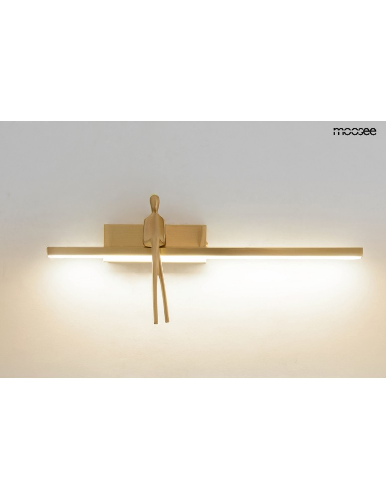 MOOSEE lampa ścienna BOY złota (MSE1501100452)