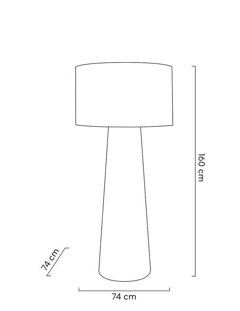 MOOSEE lampa podłogowa KAS 160 (MSE1501100332) MOOSEE lampa podłogowa KAS 160 (MSE1501100332)