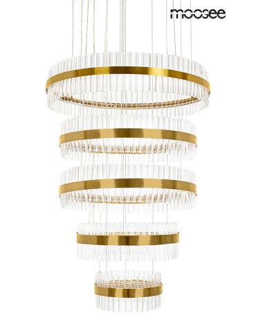 MOOSEE lampa wisząca GHIA 5 złota (MSE1501100396)