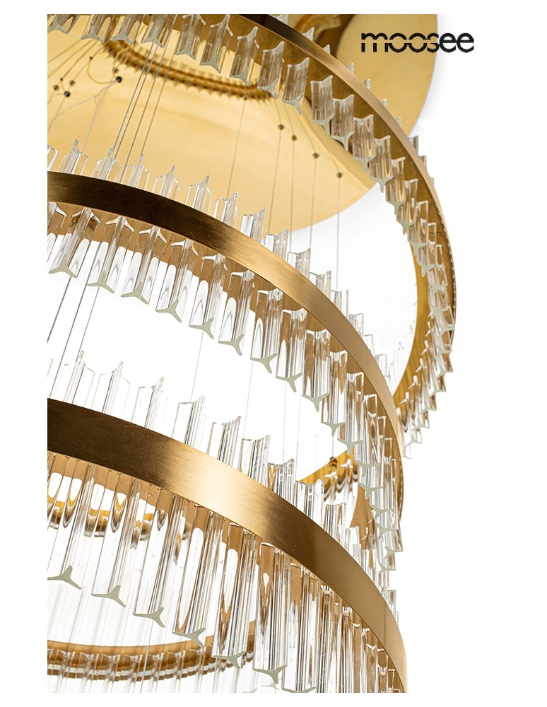 MOOSEE lampa wisząca GHIA 5 złota (MSE1501100396) MOOSEE lampa wisząca GHIA 5 złota (MSE1501100396)