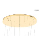 MOOSEE lampa wisząca GHIA 5 złota (MSE1501100396) MOOSEE lampa wisząca GHIA 5 złota (MSE1501100396)