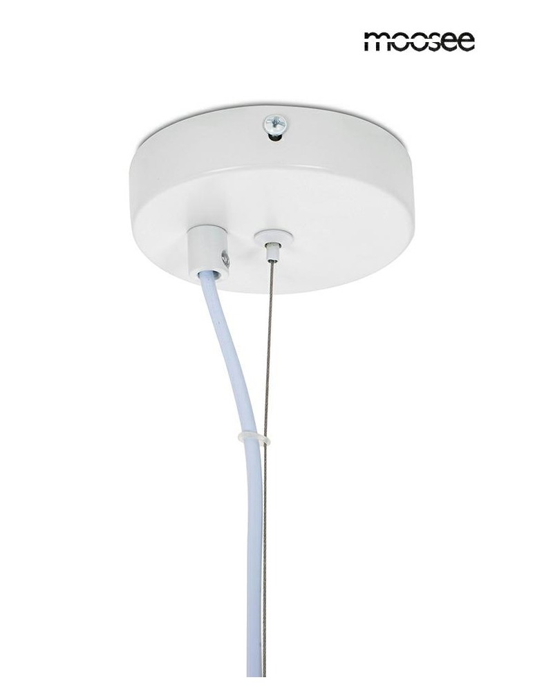Lampy wiszące designerskie - MOOSEE lampa wisząca NEST 40 biała (MSE1501100343) - product kolory-swiatla.pl 2