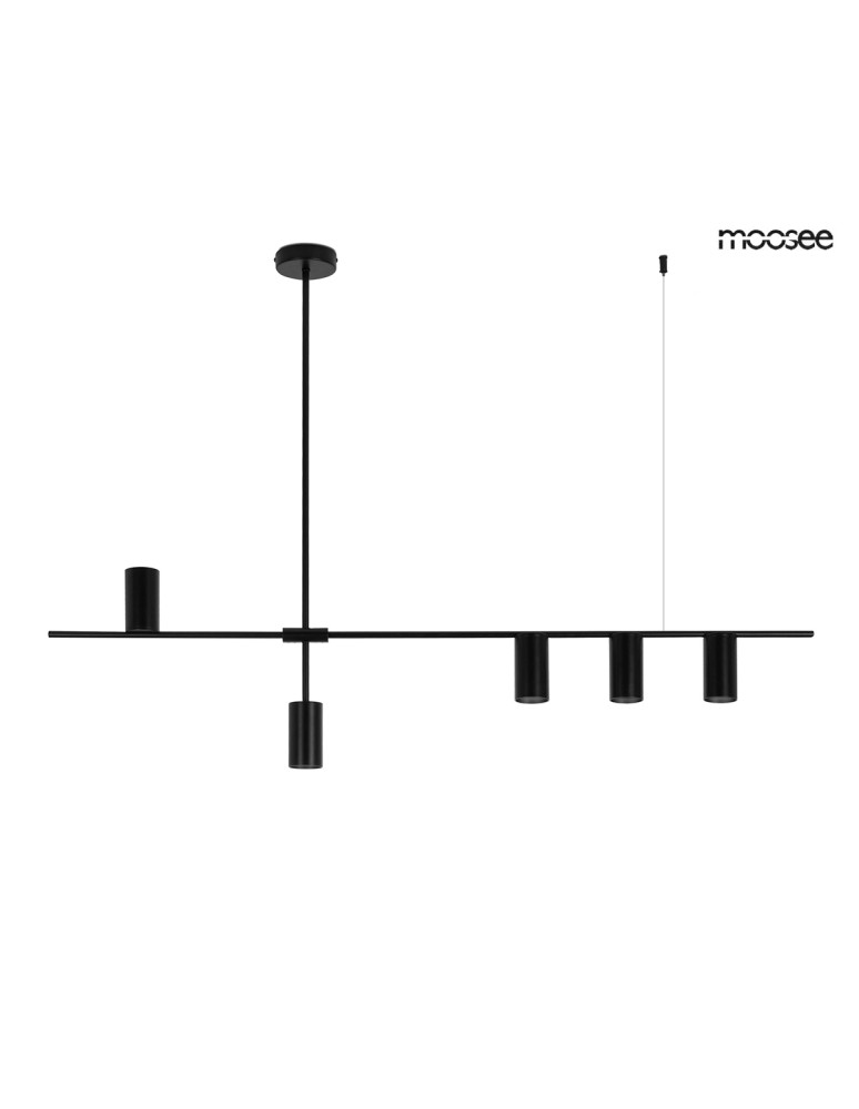 MOOSEE lampa wisząca MODERNO czarna (MSE1501100334) MOOSEE lampa wisząca MODERNO czarna (MSE1501100334)