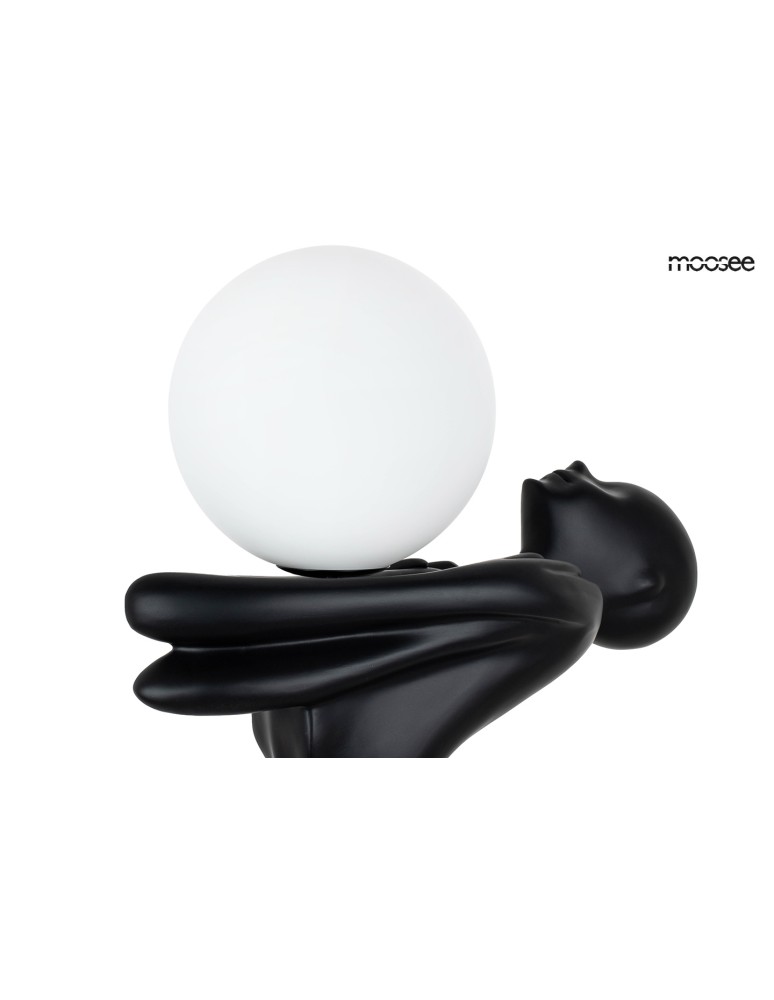 MOOSEE lampa podłogowa HUMAN MOON - włókno szklane, szkło (MSE1501100337) MOOSEE lampa podłogowa HUMAN MOON - włókno szklane, szkło (MSE1501100337)