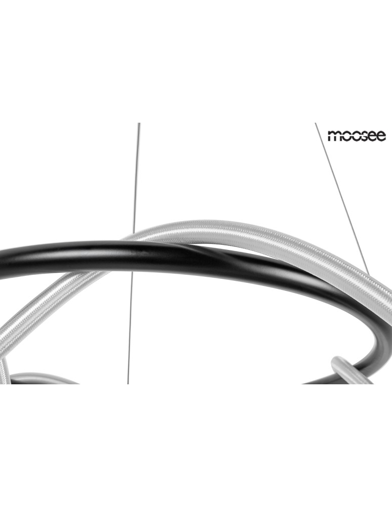 MOOSEE lampa wisząca SERPIENTE 60 czarna (MSE1501100395)