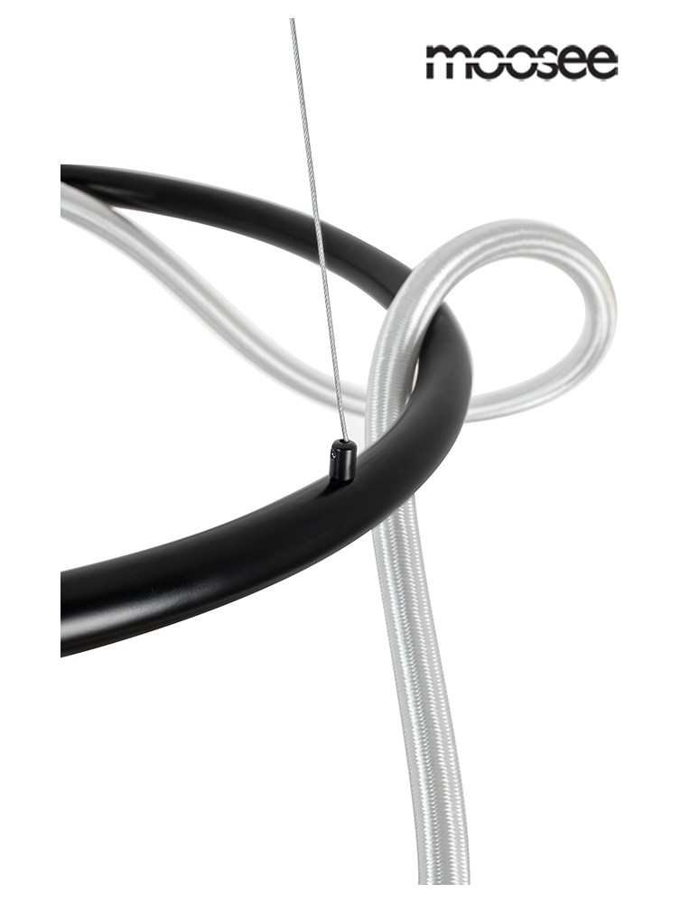MOOSEE lampa wisząca SERPIENTE 60 czarna (MSE1501100395)