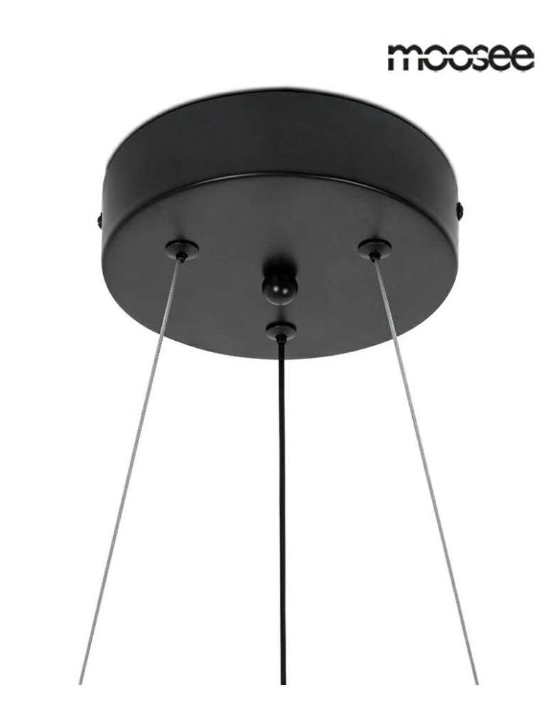 MOOSEE lampa wisząca SERPIENTE 60 czarna (MSE1501100395)