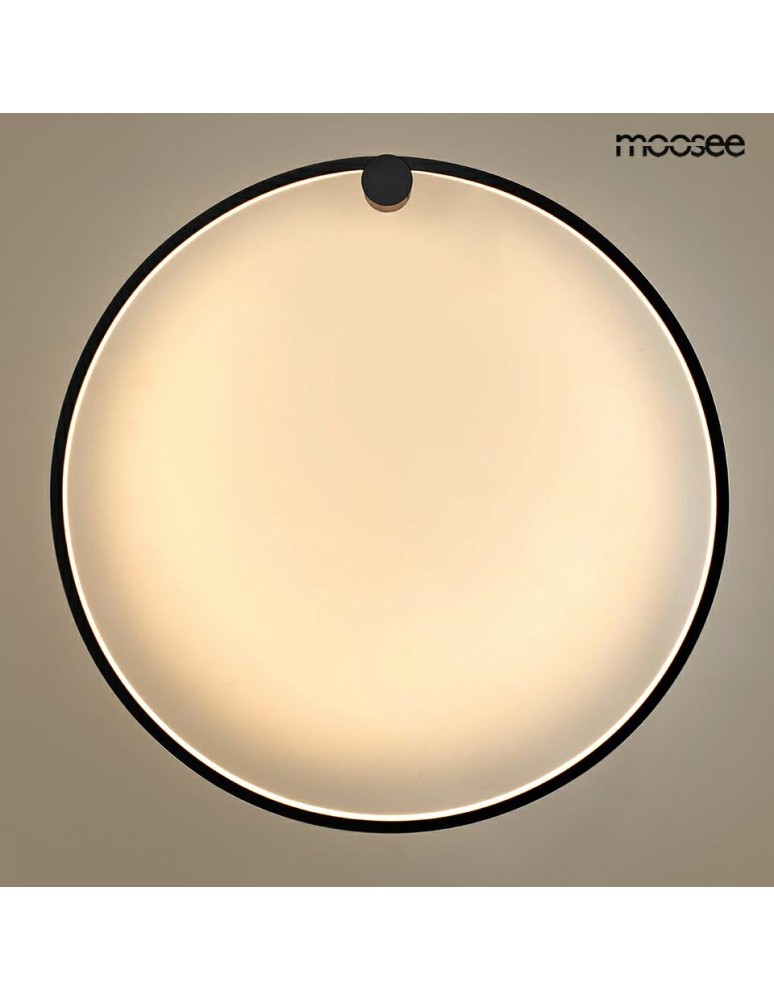MOOSEE lampa ścienna HOOP 80 czarna (MSE1501100399) MOOSEE lampa ścienna HOOP 80 czarna (MSE1501100399)