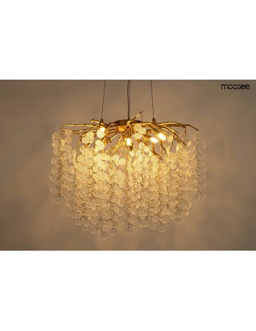 MOOSEE lampa wisząca RIVIERA 80 złota /   clear (5900168832954) - produkt 2