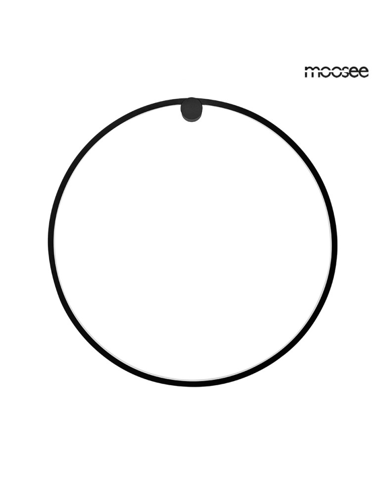 MOOSEE lampa ścienna HOOP 60 czarna (MSE1501100398) MOOSEE lampa ścienna HOOP 60 czarna (MSE1501100398)