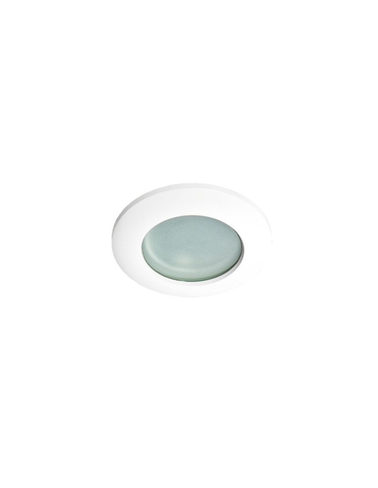 Lampy podtynkowe hermetyczne - Azzardo EMILIO 1 WHITE 1xGU10 Wpuszczana Biały IP54 AZ0871 - produkt kolory-swiatla.pl 1