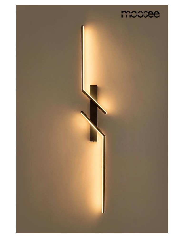 MOOSEE lampa ścienna MAISON 100 czarna (MSE1501100412)
