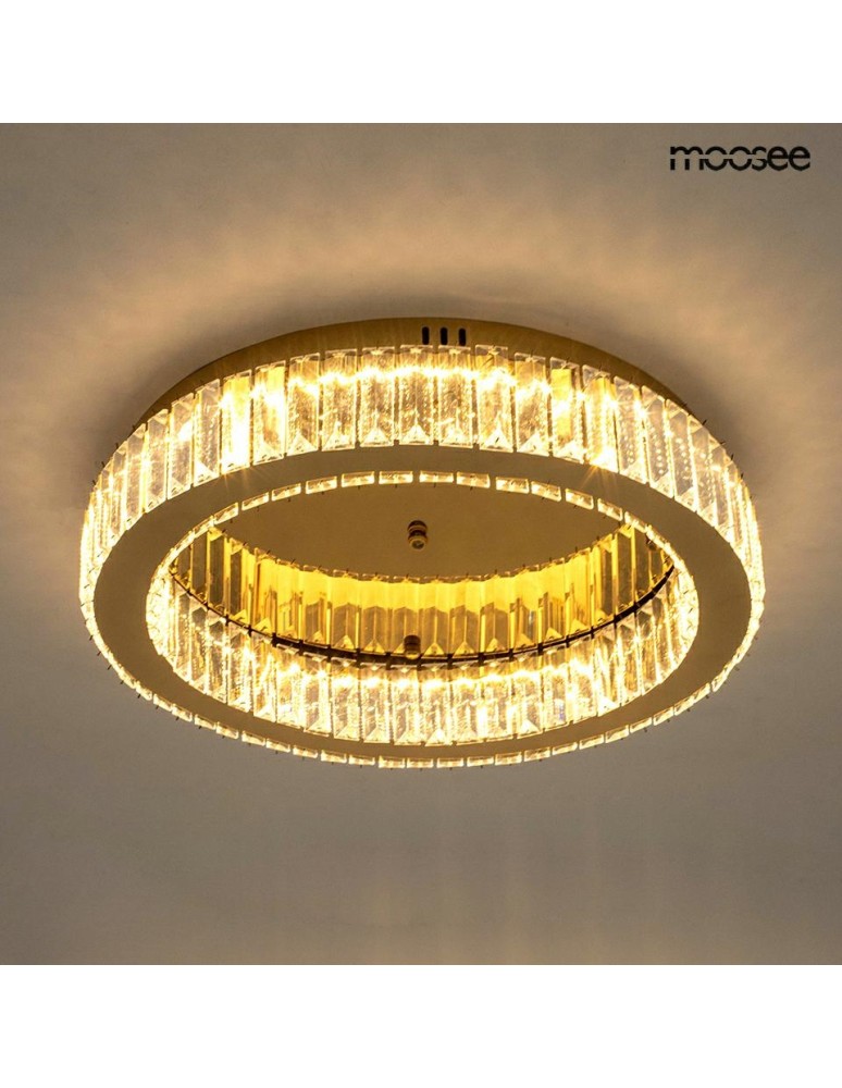 MOOSEE lampa sufitowa / plafon BORRA złota (MSE1501100406) MOOSEE lampa sufitowa / plafon BORRA złota (MSE1501100406)