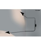 MOOSEE lampa ścienna RAVEN 2 - aluminium, stal węglowa (MSE1501100205) MOOSEE lampa ścienna RAVEN 2 - aluminium, stal węglowa (MSE1501100205)