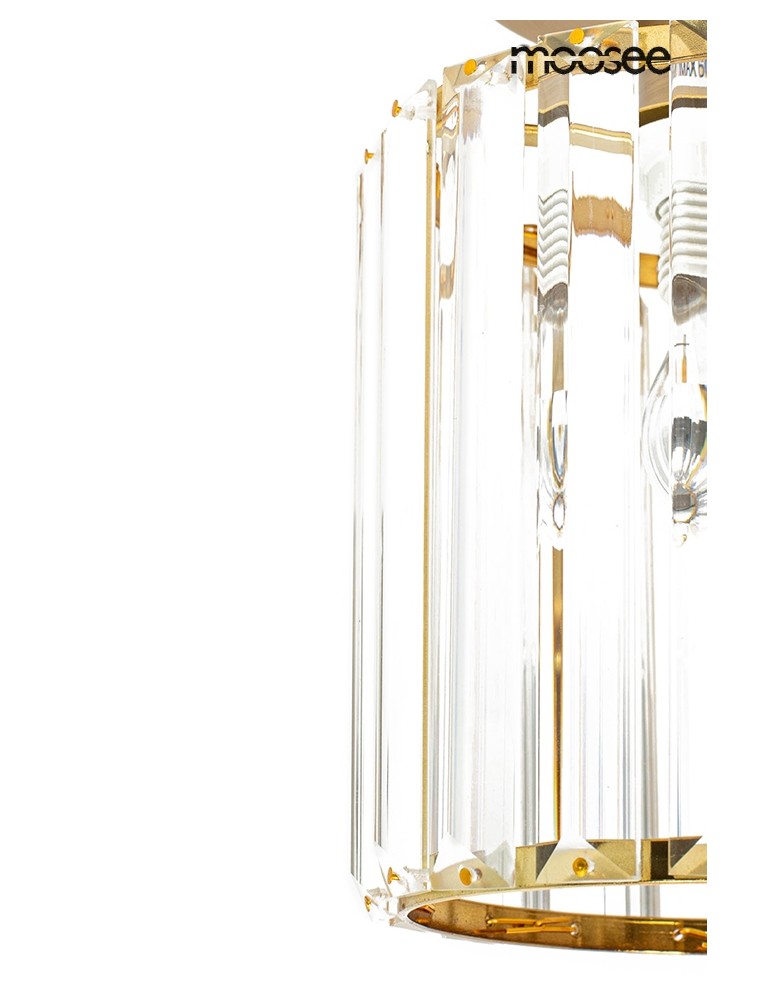 MOOSEE lampa sufitowa / plafon REY złota (MSE1501100407) MOOSEE lampa sufitowa / plafon REY złota (MSE1501100407)
