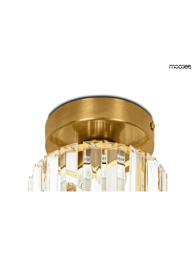 MOOSEE lampa sufitowa / plafon REY złota (MSE1501100407) MOOSEE lampa sufitowa / plafon REY złota (MSE1501100407)
