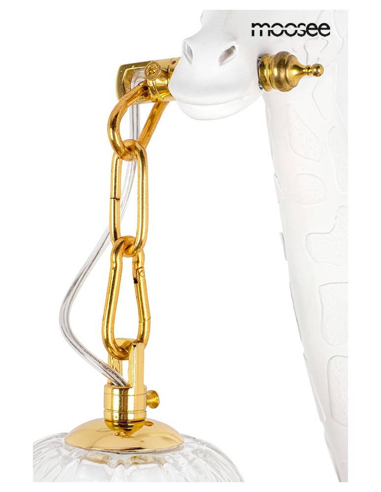 MOOSEE lampa ścienna GIRAFFE biała (MSE1501100400)